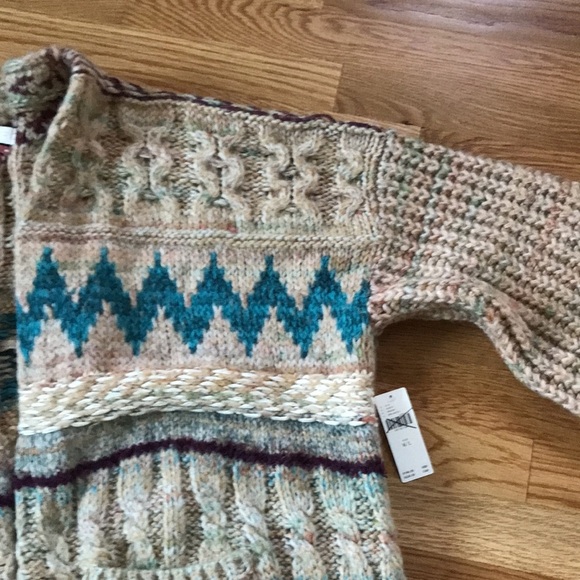 NWT Anthropologie Lily Longline Cardigan M/L - Picture 9 of 17